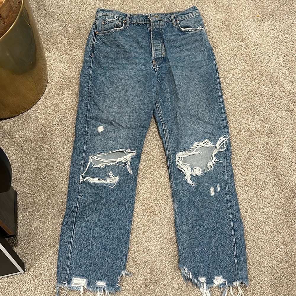 Free People distressed jeans